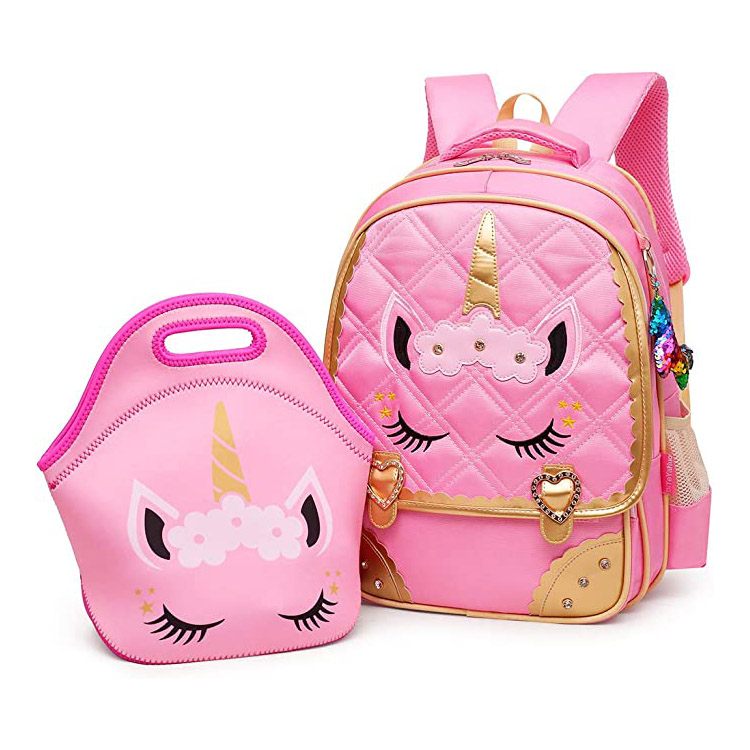 Aulelei Unicorn Waterproof Princess Student School